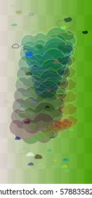 wind art template