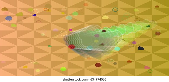 wind background art