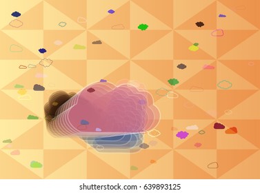 wind background pattern