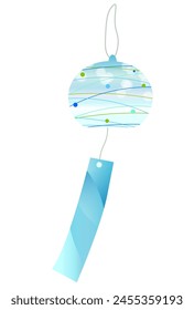 Wind chime Summer Hot summer Icon