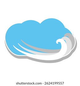 Wind clouds, also known as wind clouds or lenticular clouds, are cloud formations that are created in mountainous areas due to the interaction of wind with the terrain.