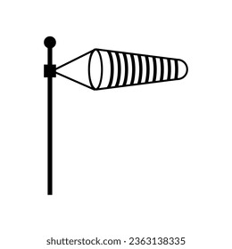 wind cone Icon flat trendy style illustration on white background..eps