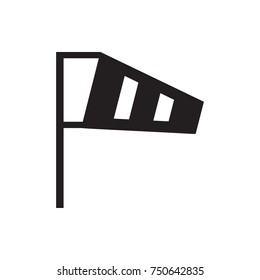 wind cone icon illustration isolated vector sign symbol