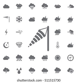 wind cone icon. Weather icons universal set for web and mobile