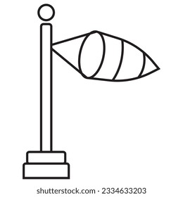 wind direction icon vector template illustration logo design