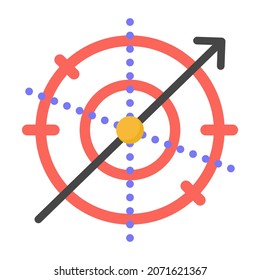 A wind direction indicator instrument, anemometers icon