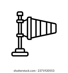 wind direction line icon. vector icon for your website, mobile, presentation, and logo design.
