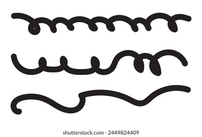 wind doodle blow, gust design isolated on white background