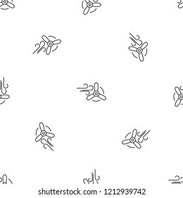Wind eco energy pattern seamless vector repeat geometric for any web design