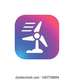 Wind Energy - App Icon Button
