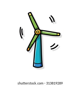 wind energy doodle