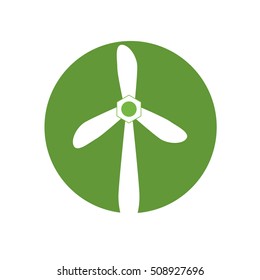 wind energy green alternative vector illustration design