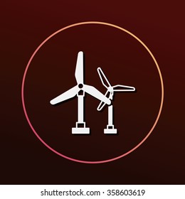 wind energy icon