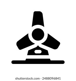 wind energy icon. vector glyph icon for your website, mobile, presentation, and logo design.