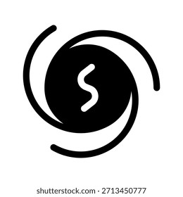 Wind Energy Icon Vector Symbol Design Illustration