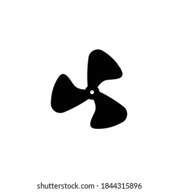 wind fan logo vektor template