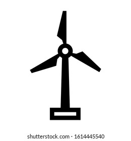 wind farm icon isolated sign symbol vector illustration - high quality black style vector icons
