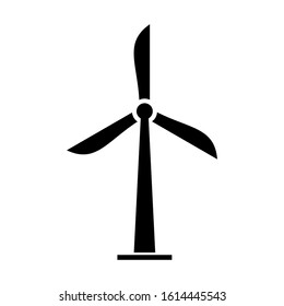 wind farm icon isolated sign symbol vector illustration - high quality black style vector icons
