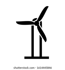 wind farm icon isolated sign symbol vector illustration - high quality black style vector icons
