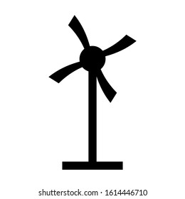 wind farm icon isolated sign symbol vector illustration - high quality black style vector icons
