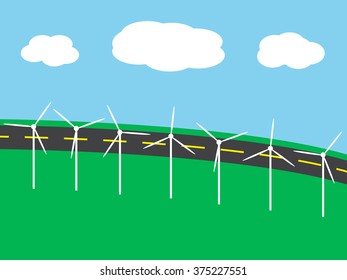 Wind farms