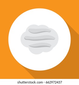 Wind Flat Icon Symbol. Premium Quality Isolated Windy Element In Trendy Style.