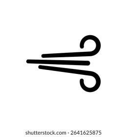 Wind Forming Infinity Shape Representing Endless Renewable Energy