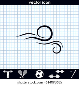 Wind icon.