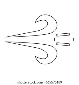 Wind icon .