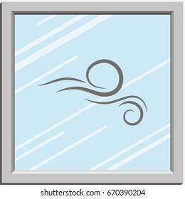Wind Icon Stock Vector (Royalty Free) 670390204 | Shutterstock