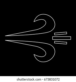 Wind icon .