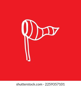 Windsymbol, gemeinsame grafische Ressourcen, Vektorgrafik.