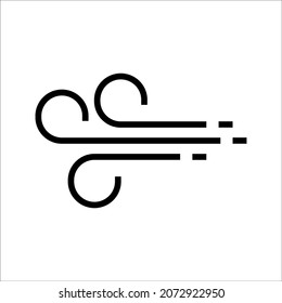 Wind icon design isolated on white background