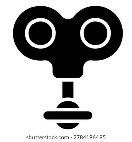 Wind Up Icon Element For Design