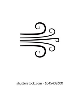wind icon. Element of weather elements illustration. Premium quality graphic design icon. Signs and symbols collection icon for websites, web design, mobile app on white background