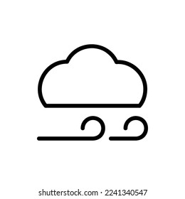 icono de viento con vektor aislado y fondo transparente