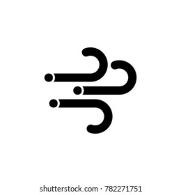 Wind icon , sign design
