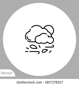 Wind icon sign vector,Symbol, logo illustration for web and mobile