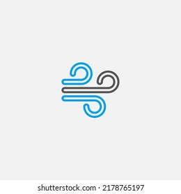Wind icon sign vector,Symbol, logo illustration for web and mobile