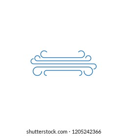 wind icon template design