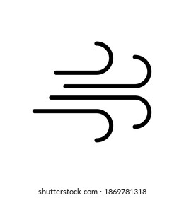Wind icon trendy design template
