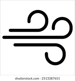 Wind icon trendy design template. Vector EPS.10
