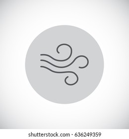  Wind icon Vector. 