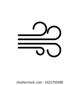 Wind icon vector illustration - vector