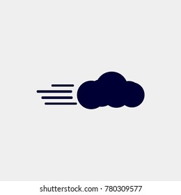 wind icon vector illustration.
