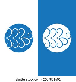 Wind icon vector illustration design template