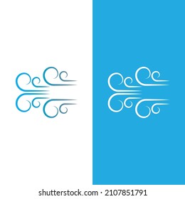 Wind icon vector illustration design template