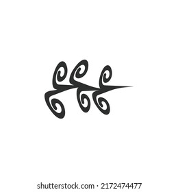 Wind icon vector illustration design template