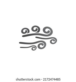 Wind icon vector illustration design template