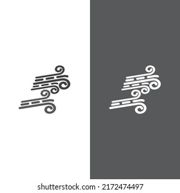 Wind icon vector illustration design template